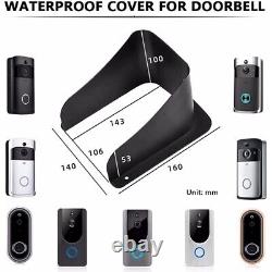 10XVideo Doorbell Rain Co Metal Door Bells Access Control Housing for Keyboa Co