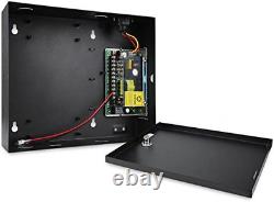 110V Security Network Door Access Control Board Kit Metal Power Box for 4 Doors