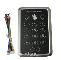 125KHz RFID ID Keyfobs Door Access Control Machine Kit Electric Strike Lock