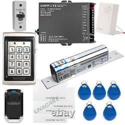 125kHz Door Metal Full Complete Access Control Kit Keypad With Power Bolt Lock