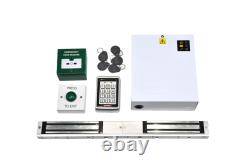 12v DC Standalone Double Door Maglock Access Control Kit with Proximity Keypad