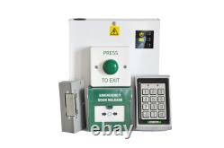 12v DC Standalone Single Door Electric Strike Access Control Kit with Keypad