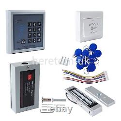 180KG Magnetic Lock Door Access Control RFID Keypad +10x RFID Card Home Security