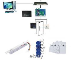 1 Door Access Control Systems Kit+Keypad Reader+Deadbolt Electric Drop Bolt Lock