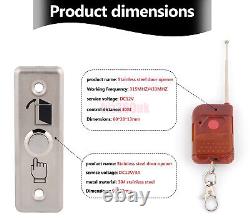 280kg 650lb Holding Force Electric Magnetic Lock Door Gate Entry Access Control