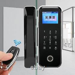 2.4 Electronic Glass Door Lock Fingerprint+APP+Password+IC Card Access Control