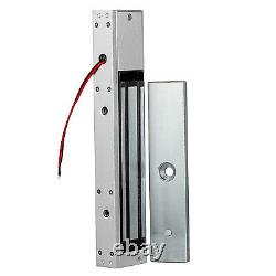 320kg Holding Force Electromagnetic Lock Single Door Access Open Control 12V
