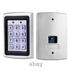 3XRFID Access Control Keypad Rainproof Cover Outdoor Door Opener Electronic Lo