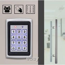 3XRFID Access Control Keypad Rainproof Cover Outdoor Door Opener Electronic Lo