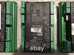 3 x Pac 512 Mk2 MKll 20055 Door Access Controller Units On DIN