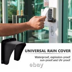 4XVideo Doorbell Rain Cover Metal Door Bells Access Control Housing for Keyboar