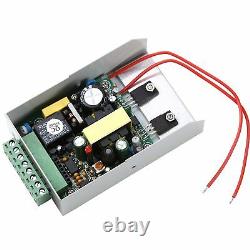 4 Door Network Access Control Board Panel AC220V Power Supply Box System Kit