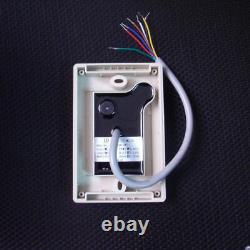 4-Door RFID Access Control System with Cabinet/RFID Reader/Exit Button/Key FOBs