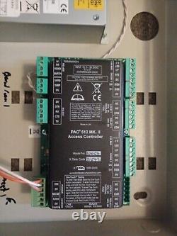 4 x Pac 512 Mk2 MKll 20054 Door Access Controller And PSU PS41-13.8-PA In Case