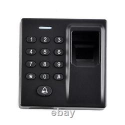 500 Fingerprint Password Door Access Control System 10 Keys Card Smart Lock