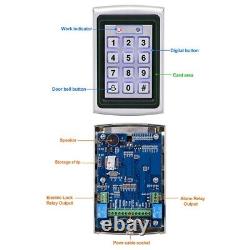 5XID Access Control Keypad Waterproof Rainproof Co Outdoor Door Opener Elronic