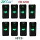 8pcs Zkteco Fr1200 Inbio160 F18 Access Control Fingerprint Exit Reader Id Card