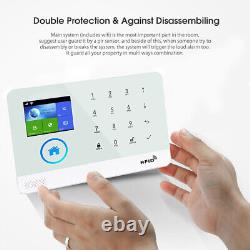 A06 Tuya APP WiFi 4G IP Wireless Home Security Alarm Burglar System+RFID Access