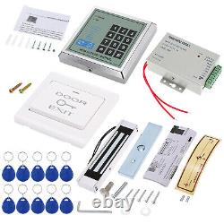 Access Control Entry Kit 180KG Electric Lock NC Mode 10 Cards R9S1