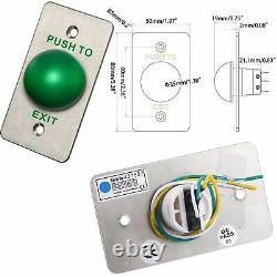 Access Control Outswinging Door Electric Magnetic Lock Kit Remote Control