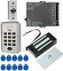 Access Control System Kit With 60kg Holding Force Magnetic Lock For Single Door