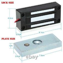 Access Control System Kit With 60kg Holding Force Magnetic Lock For Single Door