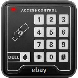 Access Control System with Narrow Frame Door Electric Drop Bolt Lock Keypad
