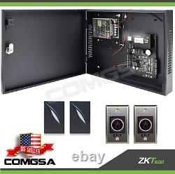 Access control 2 Door Zkteco, C3 200 Door entry System kit ZK, Exit montion. USA