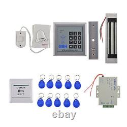 Card And Password Door Access Control Keypad Kits with 10 Keychain New