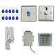 Card Door Access Control System With 125khz 10 Keyfobs Home Security