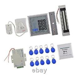 Card Reader Door Access Control Security System Kits Electric Magnetic Lock