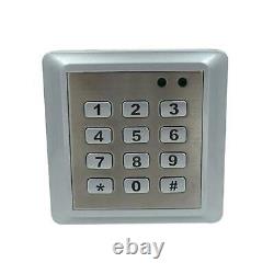 Complete Rfid Card Door Access Control Kit With Electric Strike Lock Home#