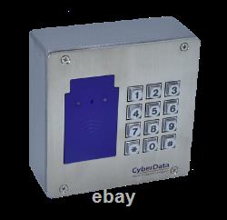 Cyberdata 011426 SIP RFID Keypad Secure Access Control Endpoint PoE Doors Gates