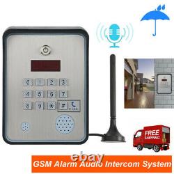 DC12V GSM Audio Caling Intercom Door Access Controller Waterproof With Keys