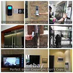 DIY 125KHz RFID Card+Password Door Access Control Kit +180KG Inset Magnetic Lock