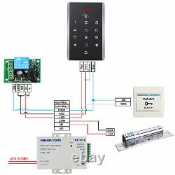 DIY 125KHz RFID ID Card Keyfobs Access Control Kit & Electric Bolt Door Lock