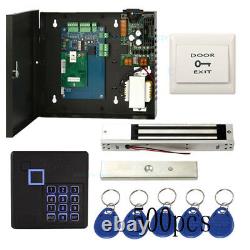 DIY 1 Door Network Access Control Board Panel Kit Keypad Reader 600lbs Mag Lock