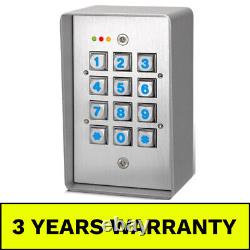 Digital Keypad LED Standalone Access Control Pin Code Door Entry Indoor Outdoor