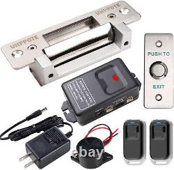 Door Access Control Electric Heavy Duty Strike Lock Remote Kit