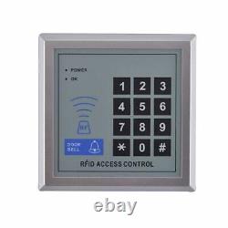 Door Access Control Fingerprint ID Card KeyPad System Electric Door Lock