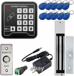 Door Access Control Keypad System with 600lbs Electric Magnetic Lock