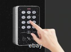 Door Access Control Kit RFID Keypad Power Supply Electric Strike Lock Home Tools