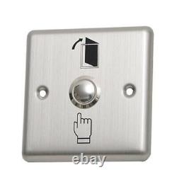 Door Access Control Kit with 125Khz 10 Keyfobs Electric Strike Lock#