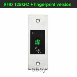 Door Access Control Machine Metal Fingerprint Waterproof LED Display Equipment
