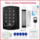 Door Access Control System Controller+magnetic Lock+doorbell+exit Button+remote