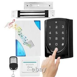 Door Access Control System Controller+Magnetic Lock+Doorbell+Exit Button+Remote