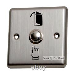 Door Access Control System+Door Magnetic Lock+2pcs Wireless Remote Controls Open