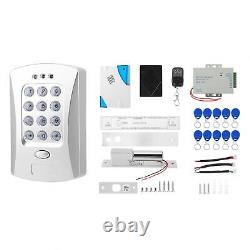 Door Access Control System Kit Two-wire Electric Lock Power Supply RemoteControl
