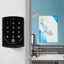 Door Access Control System NO Lock Remote Control Button Doorbell Power Supp TDM