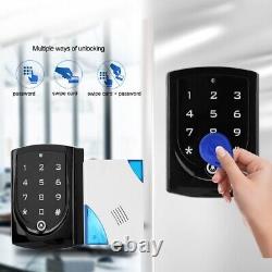 Door Access Control System NO Lock Remote Control Button Doorbell Power Supp XAT